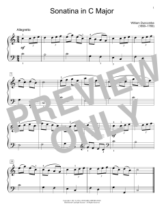Sonatina von William Duncombe (Download) 