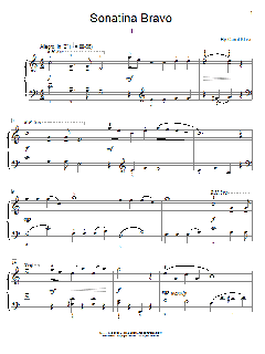 Sonatina Bravo von Carol Klose (Download) 