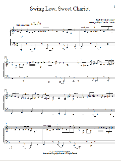 Swing Low, Sweet Chariot von Traditional Spiritual (Download) 