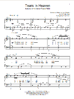 Tears In Heaven von Eric Clapton (Download) 