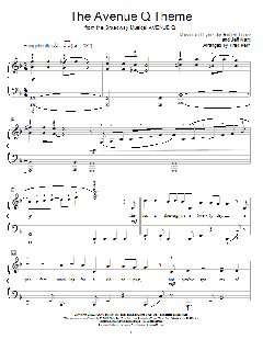 The Avenue Q Theme von Jeff Marx (Download) 