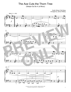 The Axe Cuts The Thorn Tree von South African folk song (Download) 