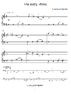 The Baby Rhino von Mike Watts (Download) 