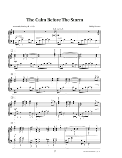 The Calm Before The Storm (Download) 