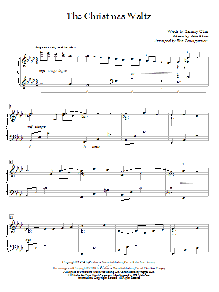 The Christmas Waltz von Sammy Cahn (Download) 