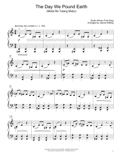 The Day We Pound Earth von South African folk song (Download) 