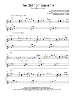 The Girl From Ipanema von Antonio Carlos Jobim (Download) 