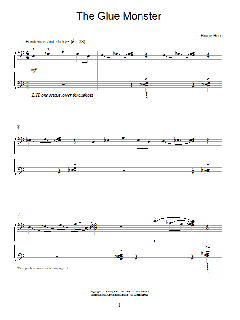 The Glue Monster von Bruce Berr (Download) 