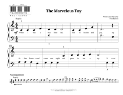 The Marvelous Toy von Tom Paxton (Download) 