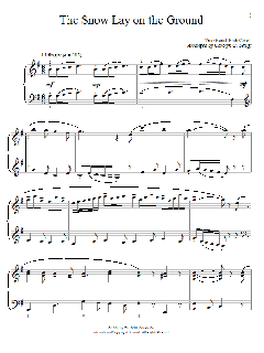 The Snow Lay On The Ground von Traditional Irish Carol (Download) 