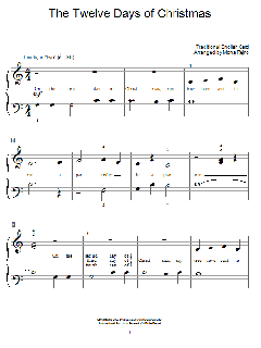 The Twelve Days Of Christmas von Mona Rejino (Download) 