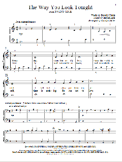 The Way You Look Tonight von Jerome Kern (Download) 