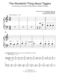 The Wonderful Thing About Tiggers von Robert Bernard Sherman (Download) 