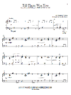 Till There Was You von Meredith Willson (Download) 