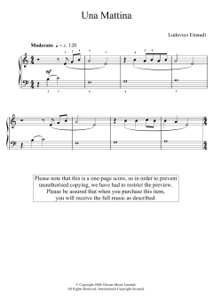 Una Mattina von Ludovico Einaudi (Download) 