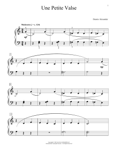 Une Petite Valse (Download) 