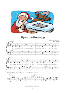 Up On The Housetop von Benjamin Russell Hanby (Download) 