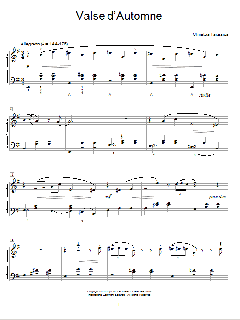 Valse D'Automne von Christos Tsitsaros (Download) 