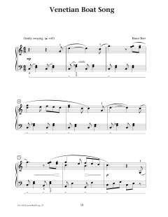 Venetian Boat Song (Download) 