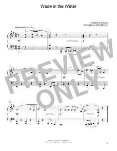 Wade In The Water von Traditional Spiritual (Download) 