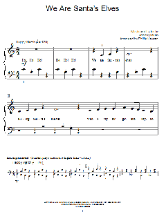 We Are Santa's Elves von Johnny Marks (Download) 