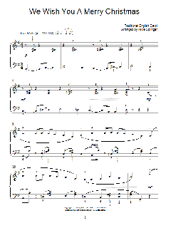 We Wish You A Merry Christmas von Traditional English Folksong (Download) 