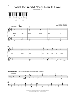 What The World Needs Now Is Love von Jackie DeShannon (Download) 