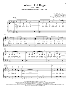 Where Do I Begin von Andy Williams (Download) 