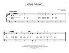 Where Is Love? von Lionel Bart (Download) 