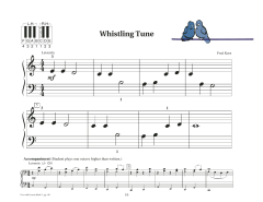 Whistling Tune (Download) 