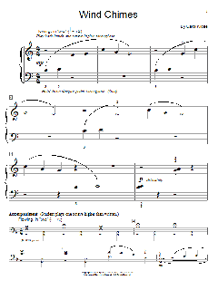 Wind Chimes von Carol Klose (Download) 