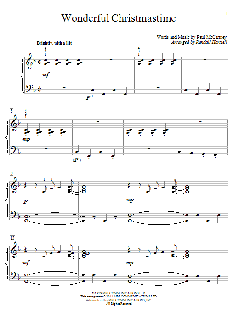 Wonderful Christmastime von Paul McCartney (Download) 