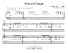 Wonderful Tonight von David Kersh (Download) 