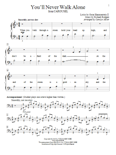 You'll Never Walk Alone von Richard Rodgers (Download) 