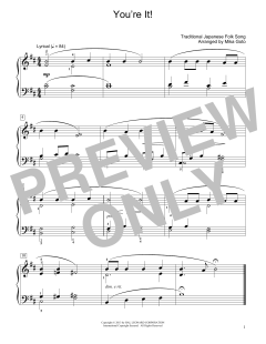 You're It! von Traditional Japanese Folk Song (Download) 