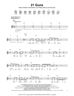 21 Guns von Green Day (Download) 