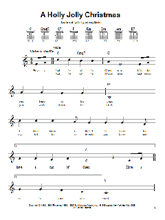 A Holly Jolly Christmas von Johnny Marks (Download) 