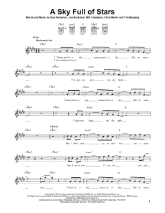 A Sky Full Of Stars von Coldplay (Download) 