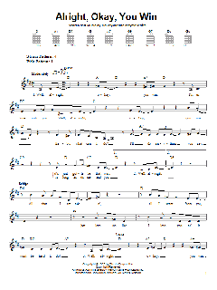 Alright, Okay, You Win von Peggy Lee (Download) 