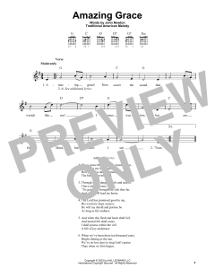 Amazing Grace von John Newton (Download) 