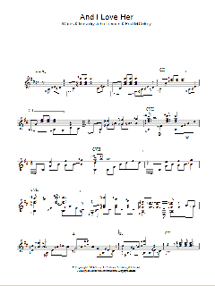 And I Love Her von The Beatles (Download) 