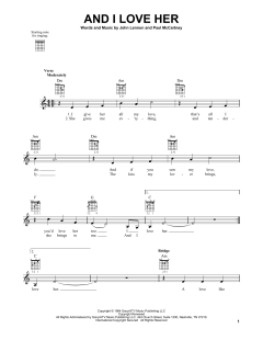 And I Love Her von The Beatles (Download) 