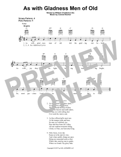 As With Gladness Men Of Old von Conrad Kocher (Download) 