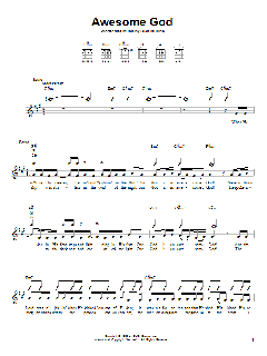 Awesome God von Rich Mullins (Download) 