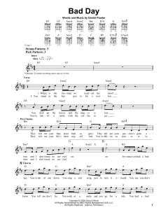 Bad Day von Daniel Powter (Download) 