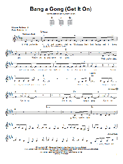 Bang A Gong von T. Rex (Download) 