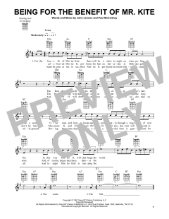 Being For The Benefit Of Mr. Kite von The Beatles (Download) 