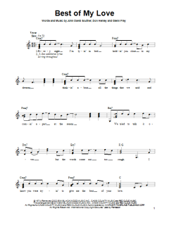 Best Of My Love von Don Henley (Download) 