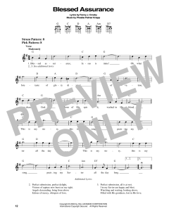 Blessed Assurance von Fanny J. Crosby (Download) 