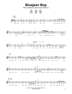 Bluejean Bop von Gene Vincent (Download) 